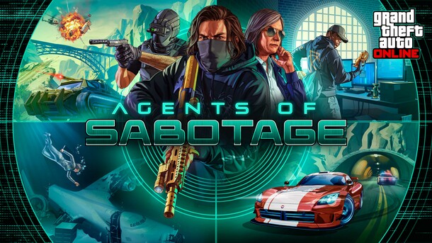 Grand Theft Auto 5 (GTA V): Agents of Sabotage Coming December 10